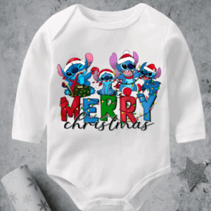 Body bebeluși Crăciun cu personaj simpatic din desen animat – Atelierul Fermecat 🎄👶