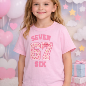 Tricou Fete Six Seven 67